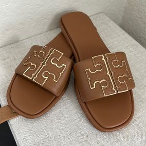 Tory Burch Double T sport slide